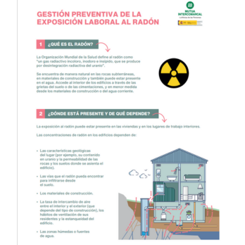 Gestin preventiva de la exposicin laboral al radn